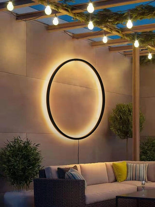 New Eclipse Round Wall Lamp Modern  Elegant Teardrop LED Pendant