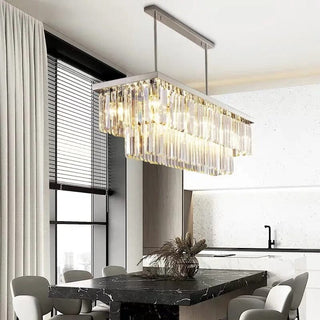 Sharon Chandelier Opulent Modern  Elegant Teardrop LED Pendant