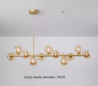 Customisable Visage chandelier Modern  Sleek Linear Suspension Light