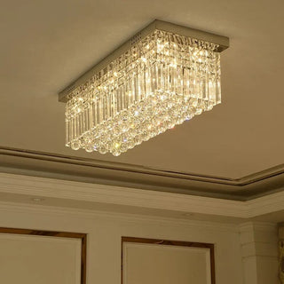 Crystal Prism chandelier Modern Geometric Design Lamp
