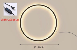 New Eclipse Round Wall Lamp Modern  Elegant Teardrop LED Pendant