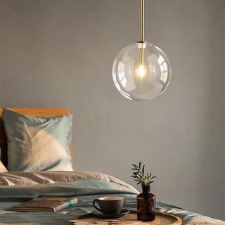 The Glass Ball Modern  Luxury Marble Base Table Lamp