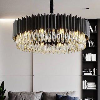Serena Chandelier Premium Modern  Contemporary Crystal Statement Fixture