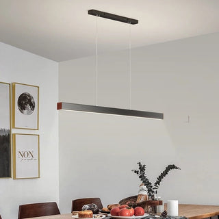 The Minimal Bar Lamp Refined Modern  Sleek Linear Suspension Light