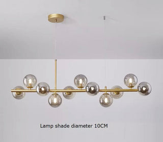 Customisable Visage chandelier Modern  Sleek Linear Suspension Light