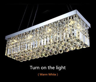Crystal Prism chandelier Modern Geometric Design Lamp