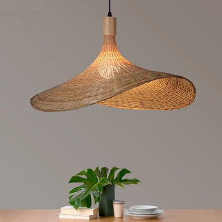 Ren Bamboo Lamp Classic Modern  Contemporary Crystal Statement Fixture