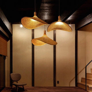 Ren Bamboo Lamp Classic Modern  Contemporary Crystal Statement Fixture