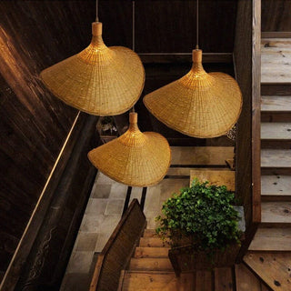 Ren Bamboo Lamp Classic Modern  Contemporary Crystal Statement Fixture