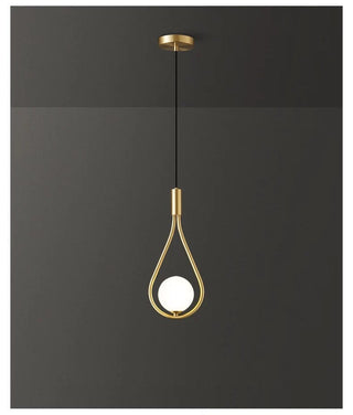 Droplet Pendant Modern Geometric Design Lamp