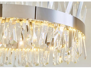 The Royal Chrome collection Classic Modern  Bohemian Rattan Woven Pendant