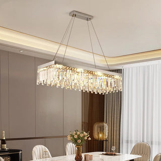 Crystal Prism chandelier Modern Geometric Design Lamp