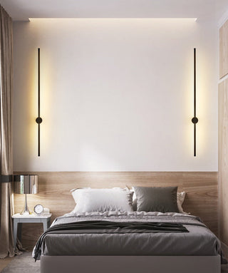 Yohan Pole Lights Opulent Modern  Vintage Brass Accent Lighting