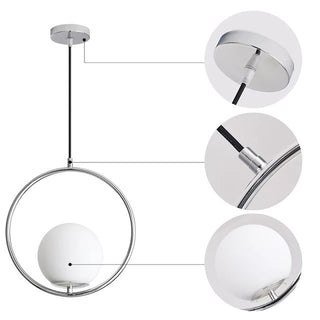 Astrid Scandinavian pendants Modern  Luxury Gold Frame Light Fitting