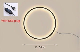 New Eclipse Round Wall Lamp Modern  Elegant Teardrop LED Pendant