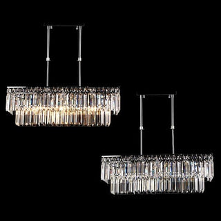 Sharon Chandelier Opulent Modern  Elegant Teardrop LED Pendant