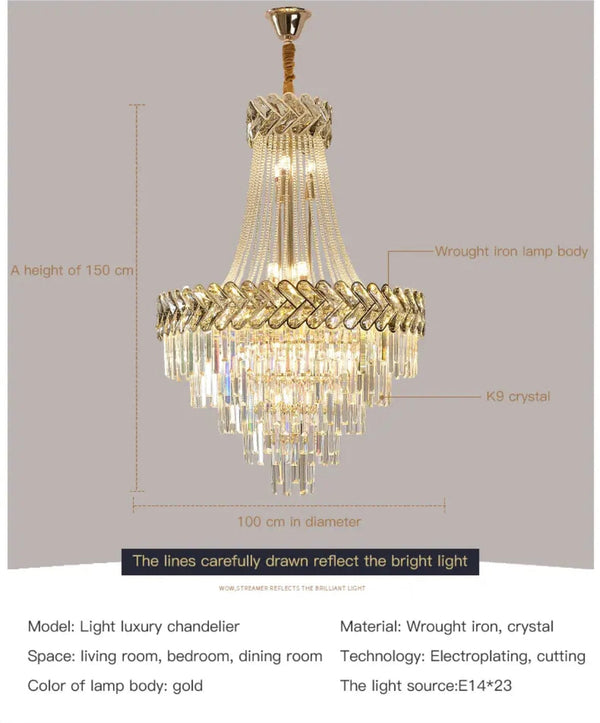 Empress Bloom Chandelier