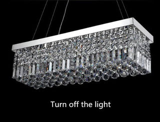 Crystal Prism chandelier Modern Geometric Design Lamp