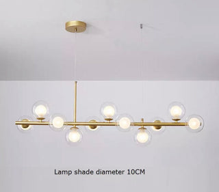 Customisable Visage chandelier Modern  Sleek Linear Suspension Light