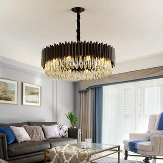 Serena Chandelier Premium Modern  Contemporary Crystal Statement Fixture