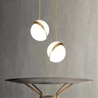 Planet Pendants Opulent Modern  Ornate Antique Finish Fixture