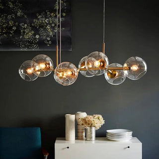 Julia Bubble Chandelier Modern  Timeless Lantern Style Wall Lamp
