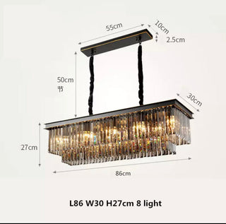 Royal Radiance Chandelier Decorative Modern  Art Deco Inspired Illumination