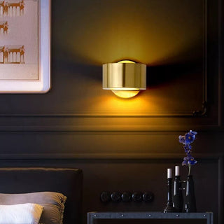 Golden Ring Wall Lamp Modern  Luxury Gold Frame Light Fitting