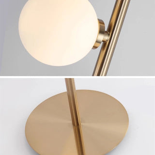 Luna Floor Lamp Modern  Scandinavian Wooden Accent Light