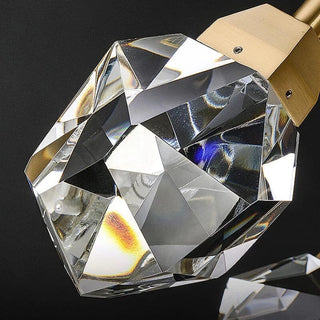 The Crystal Pendant Chic Modern  Handcrafted Artisan Ceiling Light