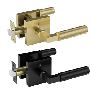 Zynella Door Handle Modern  Art Deco Inspired Illumination