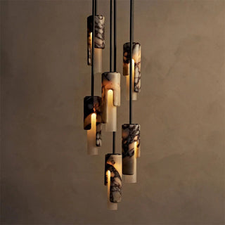 Tarnel Marble Pendant Light Refined Modern  Art Deco Inspired Illumination