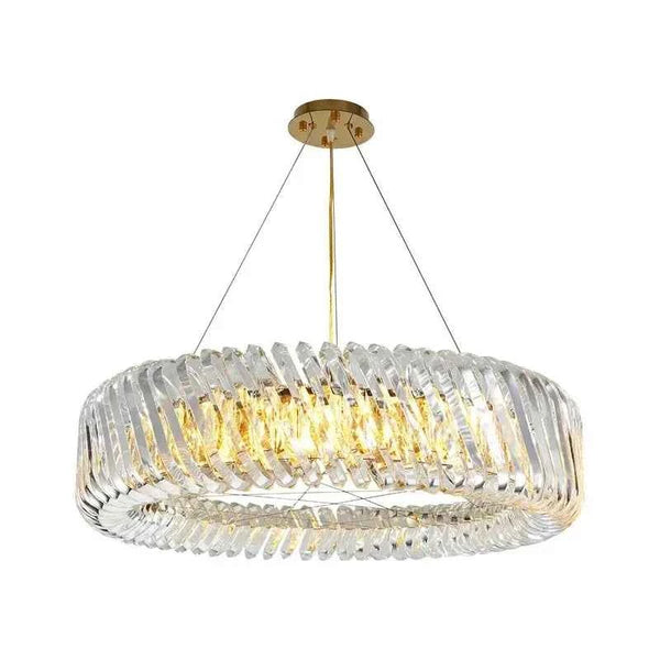 Zynella Minimalist Crystal LED Pendant Light