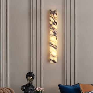 Mira Marble Minimalist Wall Light Modern  Art Deco Inspired Illumination