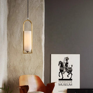Meline Alabaster Pendant Light Modern  Contemporary Crystal Statement Fixture