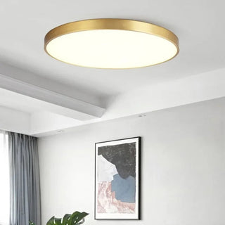 Elara Copper Ceiling Lamp Modern  Art Deco Inspired Illumination