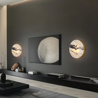 Solstice Modern Marble Wall Lamp Modern Rustic Industrial Hanging Lamp