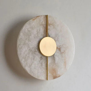 Ethereal Moon Marble Wall Lamp Modern  Handcrafted Artisan Ceiling Light