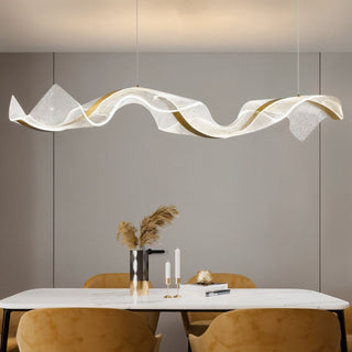 Fiora Chandelier Modern  Scandinavian Wooden Accent Light