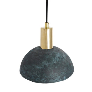 Kauri Organic Ceramic Dome Pendant Light 20cm, Blue Earth Modern  Opulent Multi-Tier Crystal Chandelier