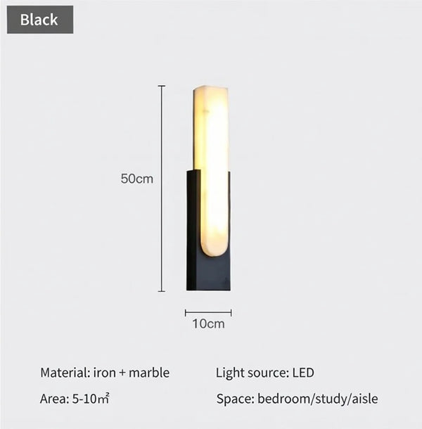 Prince Charles Marble Wall Lamp