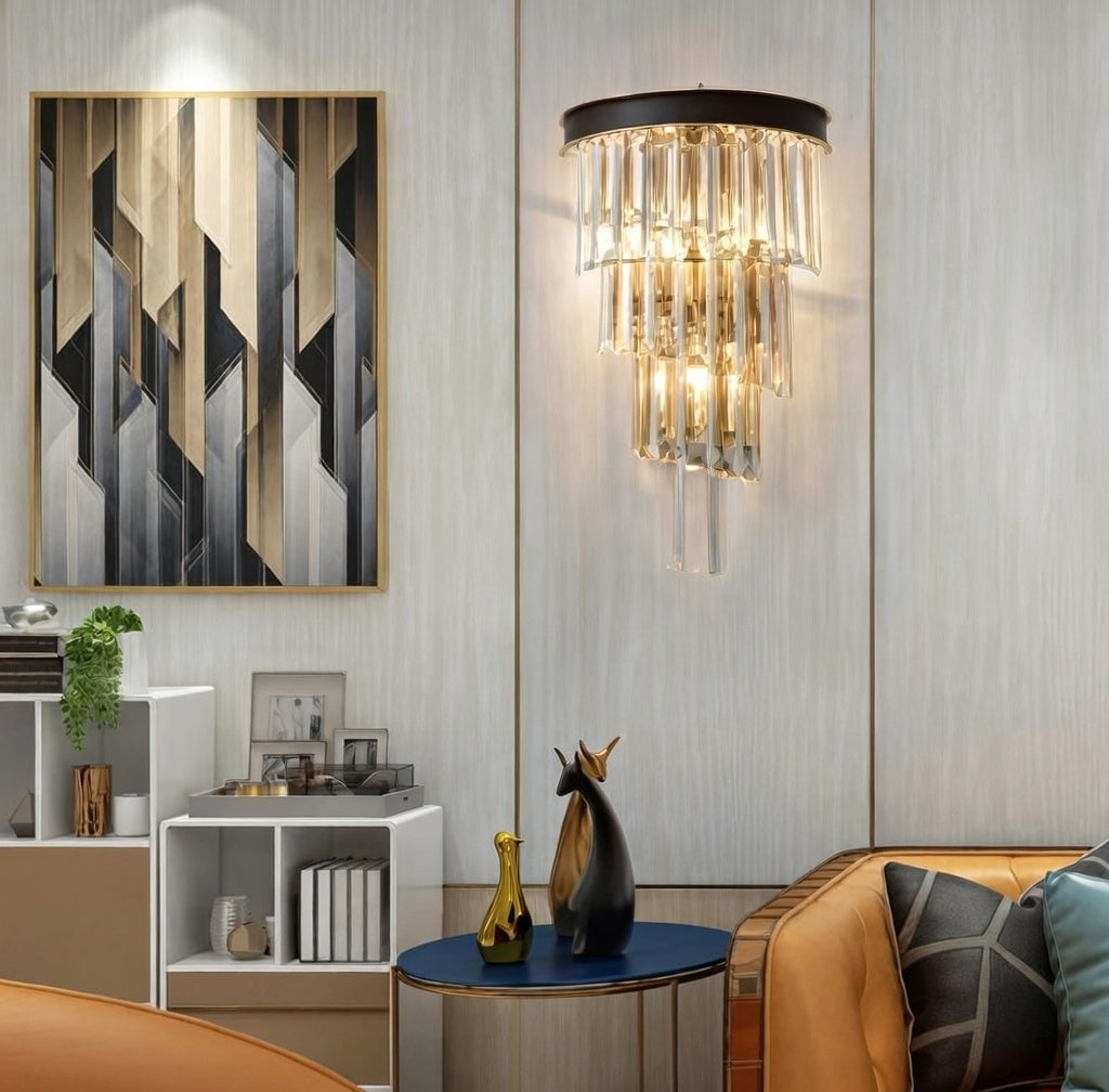 Ashbourne Crystal Wall Lamp