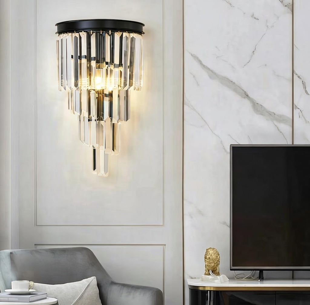 Ashbourne Crystal Wall Lamp