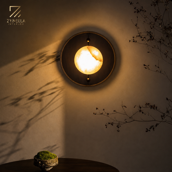 Zynella Crescent Modern Wall Light