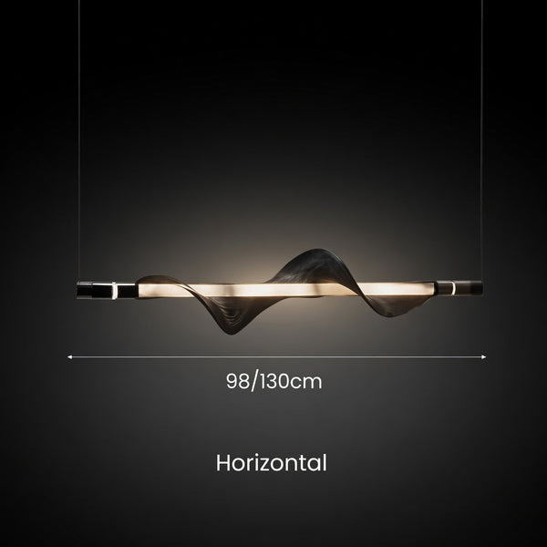 Zynella Nordic Long Tubes LED Linear Pendant Light